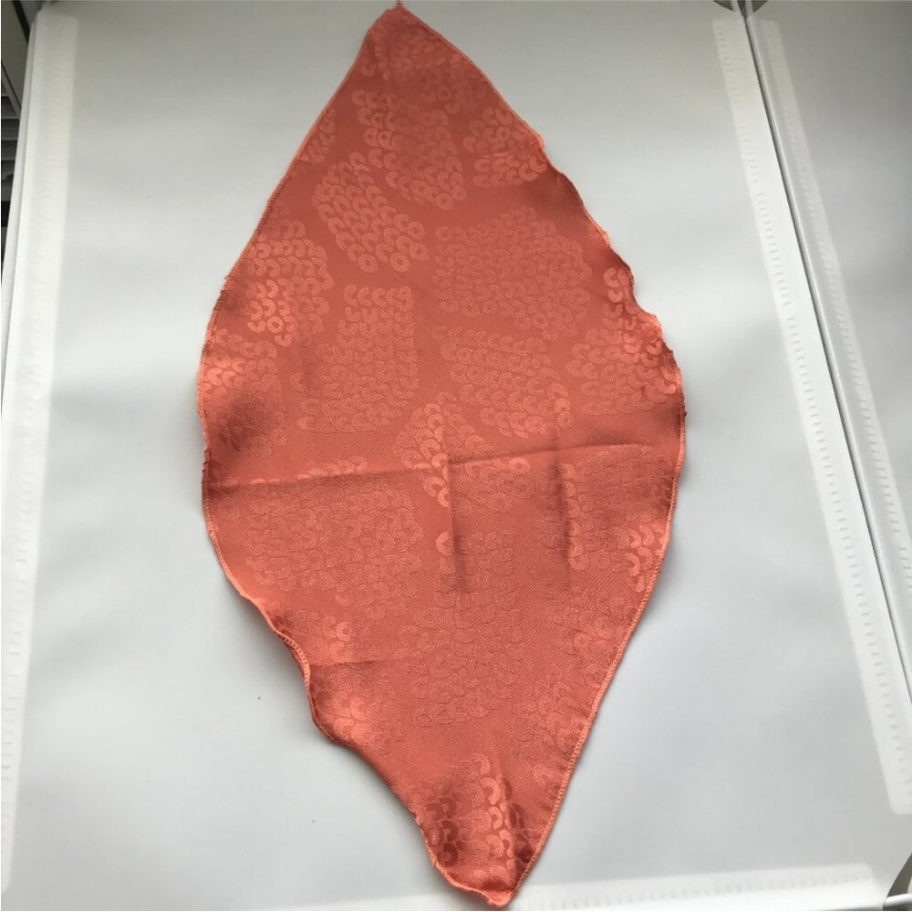 SILK SATIN JACQUARD DIAMOND SCARF KERCHIEF POCKET SQUARE